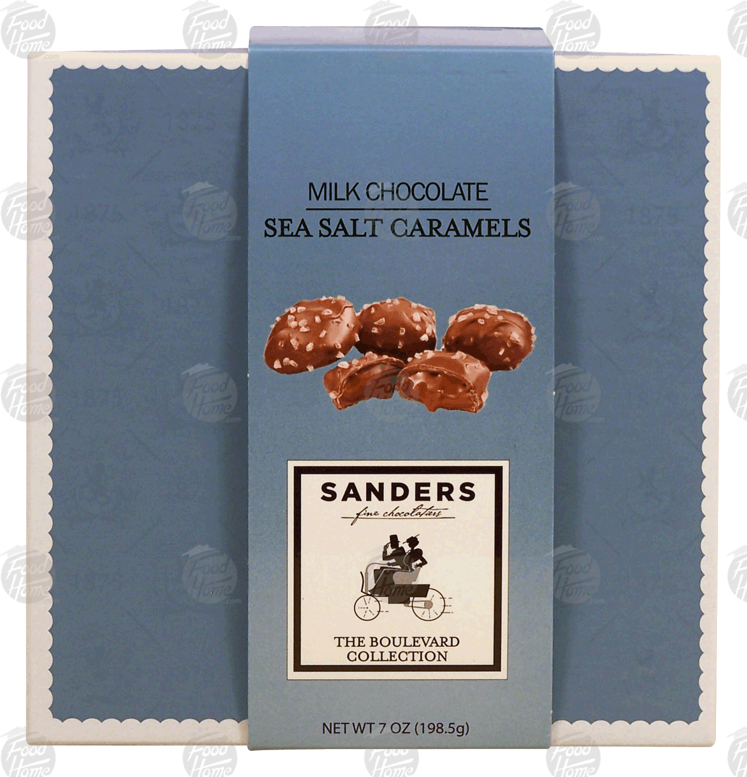 Sander's The Boulevard Collection milk chocolate sea salt caramels, 14-pieces Full-Size Picture